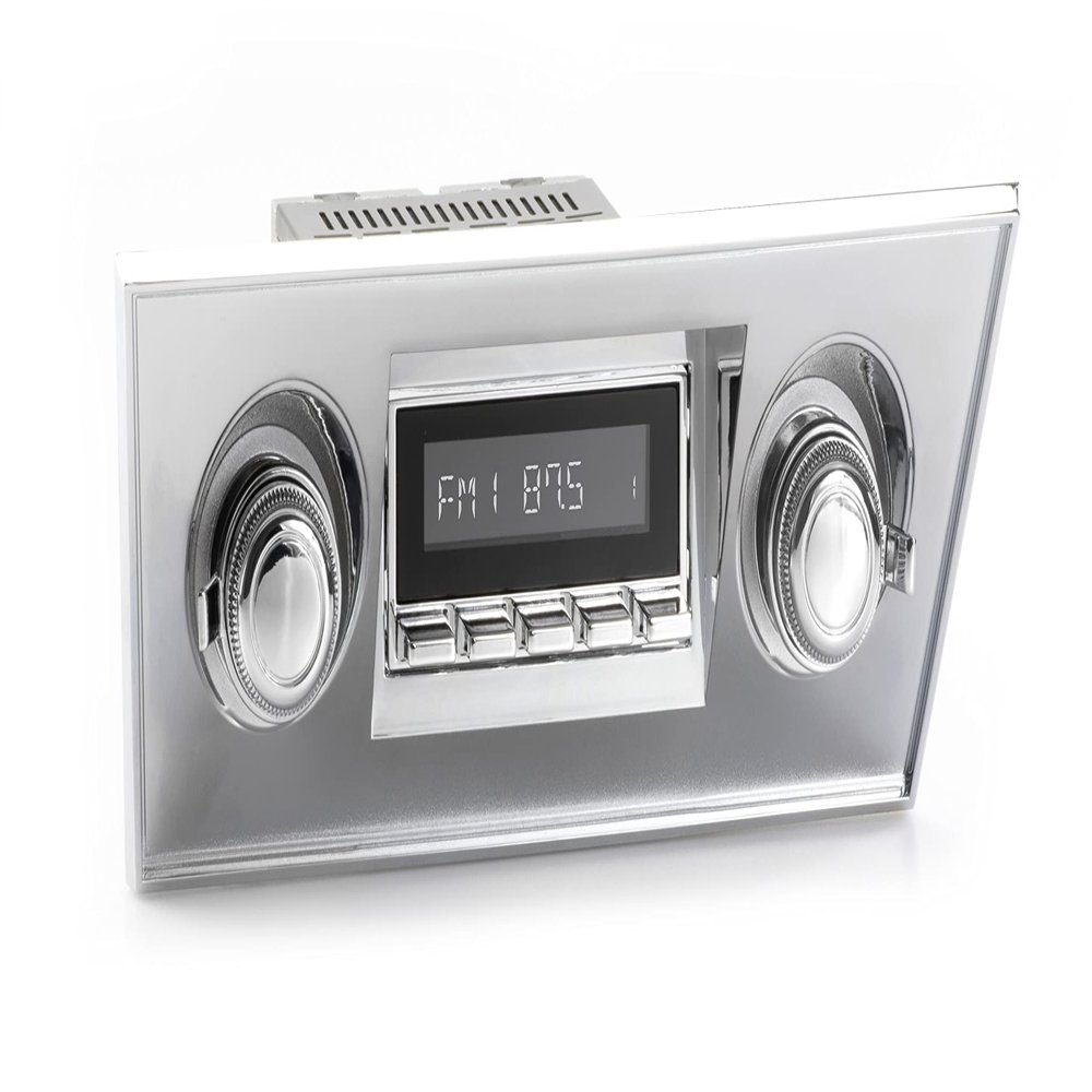 RetroRadio Compatible with 1966-67 Chevy Nova/Chevy II Features Include Bluetooth, USB, AM/FM HC-M2-01111-03P-73PC