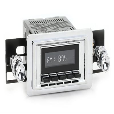 RetroRadio Compatible with 1955-57 Ford Thunderbird Features Include Bluetooth, USB, AM/FM HCB-M2-105-04-74F