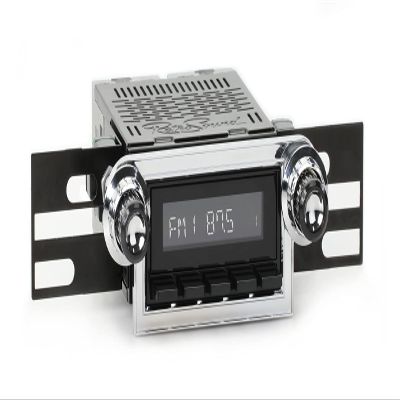 RetroRadio Compatible with 1964-66 Ford Thunderbird Features Include Bluetooth, HD, SiriusXM Ready, AM/FM LB-M4-124-25-85F