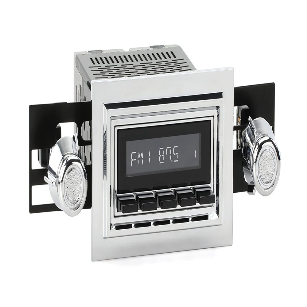 RetroRadio Compatible with 1972-79 Ford Thunderbird Features Include Bluetooth, HD, SiriusXM Ready, AM/FM LCB-M4-121-05-75F5