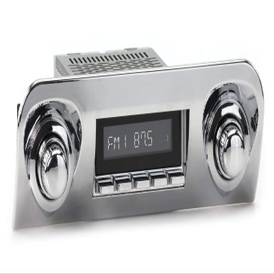 RetroRadio Compatible with 1959-60 Chevrolet El Camino Features Include Bluetooth, USB, AM/FM HC-M2-109-06P-76PC1