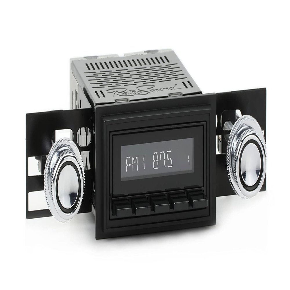 RetroRadio Compatible with 1967-68 Ford Mustang Features Include Bluetooth, USB, AM/FM HB-M2-226-08-77F1