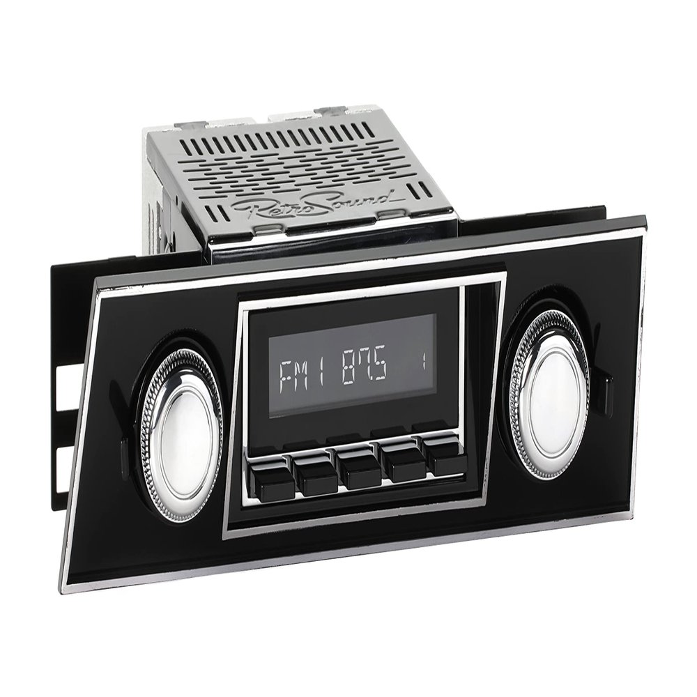 RetroRadio Compatible with 1967-68 Chevrolet Camaro Features Include Bluetooth, HD, SiriusXM Ready, AM/FM LCB-M4-401-03-93C