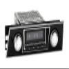 RetroRadio Compatible with 1967-68 Chevrolet Camaro Features Include Bluetooth, HD, SiriusXM Ready, AM/FM LCB-M4-401-03-93C view 1