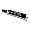 1oz Pro-Grade Clear Rubberized Speaker Repair Adhesive Glue Aluminum Tube view 3