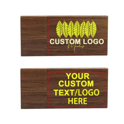 32GB USB Flash Drive Custom Wood Thumb Drives Personalized USB Memory Stick 2.0 50Pack Walnut Jump Drive Pendrive for Data Storage Ideal Gift for Birthday/Anniversary/Wedding/Photographer