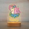 FIMIONAS Personalized Night Light for Kids Custom Name Animal Led Unicorn Baby Lamp for Nursery Decor Kid's Bedroom Birthday Christmas Gifts for Boys Girls(07 Cartoon Unicorn) view 1
