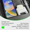 Tesla AirPods Wireless Charging Mount for Model 3/Y 2021-2026, White view 3