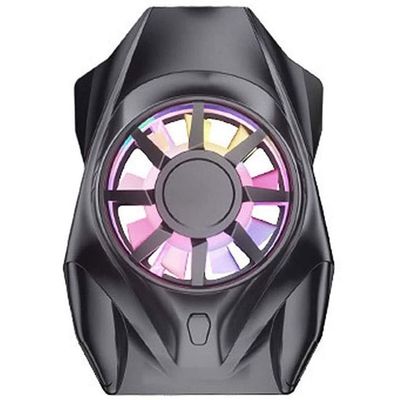 Feilx Mobile Phone Cooler, Cellphone Fan with Retractable Buckle, Game Handle Radiator Mobile Phone Cooler Mini Cooling Fans, for Playing Games Watching Videos for Smartphones