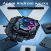 Feilx Cell Phone Cooler Fan Cooler, Cellphone Radiator with LED Light, Phone Cooler, Cell Phone Cooler for Gaming for Smartphones view 2