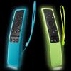 2 Pack Remote Cover for Samsung, Silicone Protective Case for Samsung Smart TV Remote Controller BN59 Series Shockproof Anti-Slip Remote Case Glow in The Dark (Glow Green + Blue) view 1