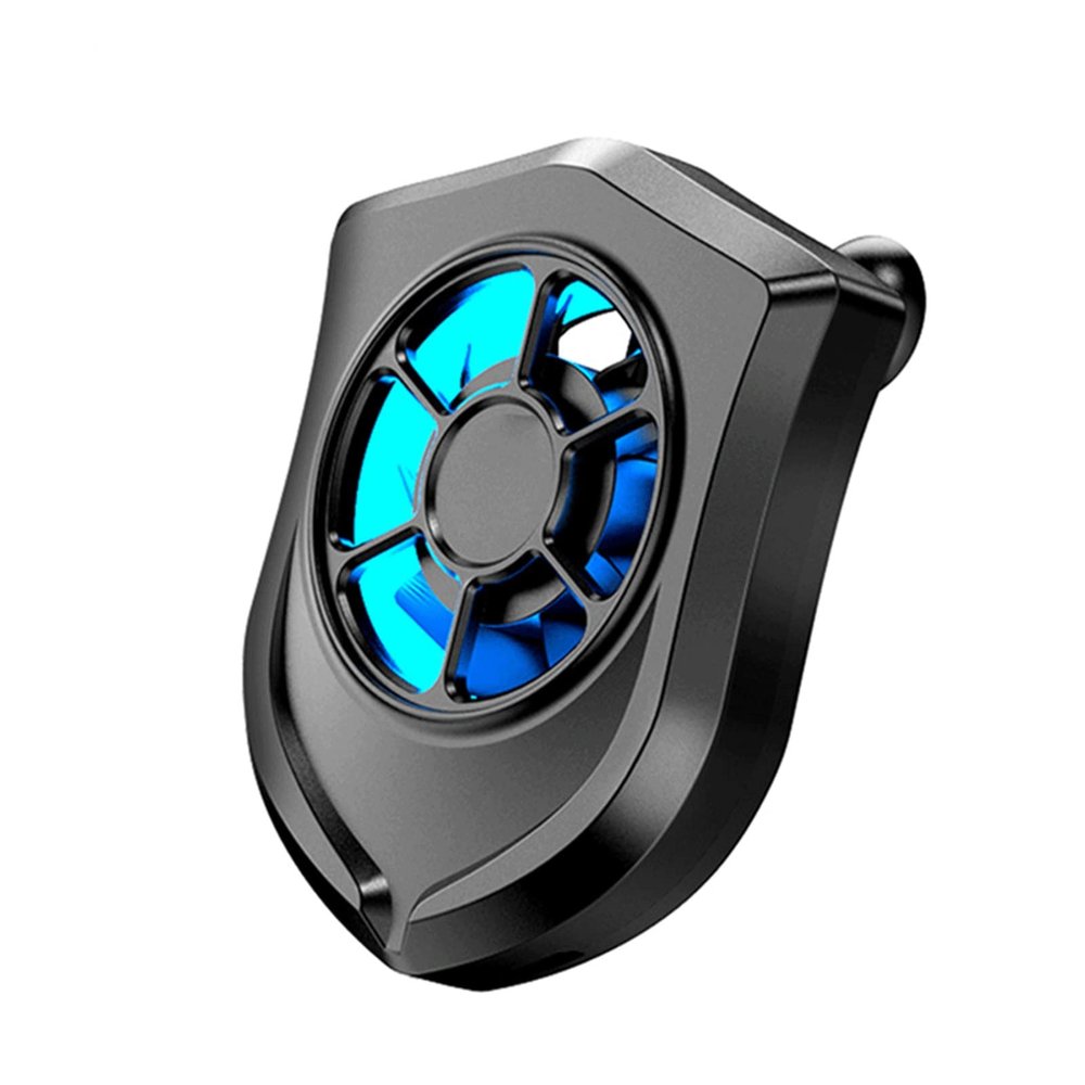 Feilx Phone Cooler, Phone Radiator with Suction Cup & Hurricane Cooling, Cell Phone Radiator, Phone Semiconductor Cooling Fan for Mobile Gaming, Video Streaming for Smartphones