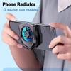 Feilx Phone Cooler, Phone Radiator with Suction Cup & Hurricane Cooling, Cell Phone Radiator, Phone Semiconductor Cooling Fan for Mobile Gaming, Video Streaming for Smartphones view 3