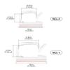 60 PCS XHF 3/4 Adhesive Cable Wire Clips Clear, Outdoor Christmas Light Clips, Cable Staples Cable Management Wire Organizer Cord Holder for Under Desk, Car, Wall, TV PC Ethernet view 2
