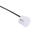 KIMISS 4Pcs Parking Sensor, Reversing Sensor Kit Reversing Aid Parking Parts Parking Assist Sensor Rear Reverse Backup Parking Bumper Park Assist Sensor (White) view 2