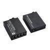 NATEFEMIN 2 Pack 10/100M/1000M Gigabit Ethernet Media Converter(1*SC Fiber Port + 4* RJ45 Port), Single-Mode SC Fiber to RJ45 Port Converter, up to 3KM Transceiver view 3