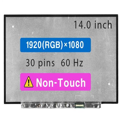 14.0" Screen Replacement for Lenovo Thinkpad T14S (2ND GEN) Model 20XF LCD Display Panel 30 pin 60Hz (FHD 1920 * 1080 Non-Touch)