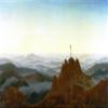 Caspar D Friedrich : Morning in the Giant Mountains : Archival Quality Art Print view 1