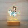 FIMIONAS Personalized Night Light for Kids Custom Name Animal Led Unicorn Baby Lamp for Nursery Decor Kid's Bedroom Birthday Christmas Gifts for Boys Girls(08 Cartoon Unicorn) view 1