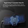 Feilx Mobile Phone Cooling Fan for Gaming, 3-Speed Mobile Game Cooler Case Radiator, Portable Semiconductor Cooling Heatsink Fan for Gaming, Live Streaming for Smartphones view 4
