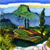 Hermann Max Pechstein : French Countryside : 1931 : Archival Quality Art Print view 1