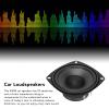 400W Car Speakers External Magnetic Type Coaxial 4in Loudspeakers for Car Truck, Black view 3