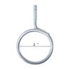 NIDAYE 1/4"-20 Machine Threaded Bridle Rings, 2" Diameter Heavy Duty Cable & Wire Support, Cable Ring Hangers for Low Voltage Management/Phone Lines/Ethernet/Coaxial, etc. 100 Packs view 2