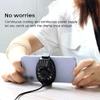 Feilx Cell Phone Cooler, Cellphone Radiator, Semiconductor Heatsink Cooling Fan, Phone Cooler Holder Phone Radiator Stand for Mobile Gaming, Live Streaming for Smartphones view 4