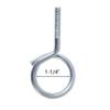 NIDAYE 1/4"-20 Machine Threaded Bridle Rings, 1-1/4" Diameter Heavy Duty Cable & Wire Support, Hangers for Low Voltage Cable Management/Phone Lines/Ethernet/Coaxial, etc. 100 Pack view 2