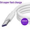 10mm Long USB Type C Fast Charging Cable for Blackview Bv9900 Pro Bv6100 Bv9700 BV9600 Oukitel U18 USB-C Cabel Wire Charger Plug (2M) view 2