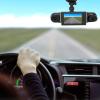 3 Channel Dash Cam Front and Rear, 1080P FHD Dashboard Camera Car Recorder with 3 Display, IR Night Vision, 360 Panoramic, Motion Detection, Auto On Or Off view 2