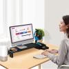 Auto Parts,Monitor Stand Riser Ergonomic Design USB Charging Adjustable Monitor Riser Desk Stand with Storage Drawer view 2