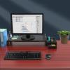 Auto Parts,Monitor Stand Riser Ergonomic Design USB Charging Adjustable Monitor Riser Desk Stand with Storage Drawer view 4