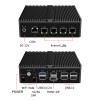KINGDEL X12-2 Mini PC Home Firewall Celeron J6412 4 Cores CPU 16GB DDR4 RAM 256GB SSD UHD Graphics 600 Support 4K 1xHD 2xDP 2xLAN 4xUSB3.0 1xCOM view 3