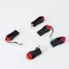 IOOOFU USB 20 Micro SD SDHC- TF Flash Memory Card Reader Mini Adapter TF Reader with Lanyard for Laptop Plastic view 2