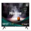 Hisense 40-Inch Class A4 Series FHD 1080p Google Smart TV (40A4K) - DTS Virtual: X, Game & Sports Modes, Chromecast Built-in, Alexa Compatibility, Black view 1