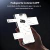 Fodsports FX8 PRO Motorcycle Bluetooth Intercom, 10-Rider Group Helmet Communication System, Music Sharing, Universal Wireless InterphoneAPP/Waterproof/Stereo Music/GPS/2 Mics (Double Pack) view 2