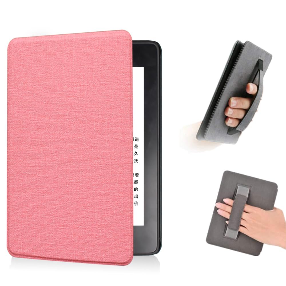 Case for 6.8" Kindle Paperwhite 11th Generation (2021 Release, Model M2L3EK&M2L4EK, Slim Lightweight Durable Fabric Cover with Hand Strap and Auto Sleep/Wake