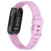 Baaletc Compatible with Fitbit Inspire 3 Bands for Men Women, Soft Silicone Sport Wristband Strap Band Bracelets for Inspire 3, Small Large (purple, Small:5.5"-7.1" Wrist) view 2
