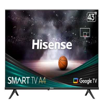 Hisense 43-Inch Class A4 Series FHD 1080p Google Smart TV (43A4K) - DTS Virtual: X, Game & Sports Modes, Chromecast Built-in, Alexa Compatibility