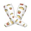 Woyaba Cute fries taco funny mexican food taco compression arm sleeve,farslemers defense gardening sleeves sun protection arm sleeves for men,women or teenager view 1