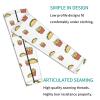 Woyaba Cute fries taco funny mexican food taco compression arm sleeve,farslemers defense gardening sleeves sun protection arm sleeves for men,women or teenager view 2