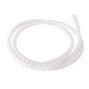 8mm 1M Line Organizer Pipe Protection Spiral Wrap Winding Cable Wire Protector Cover Tube Thickness: 0.6mm (Size : White 8mm) view 1
