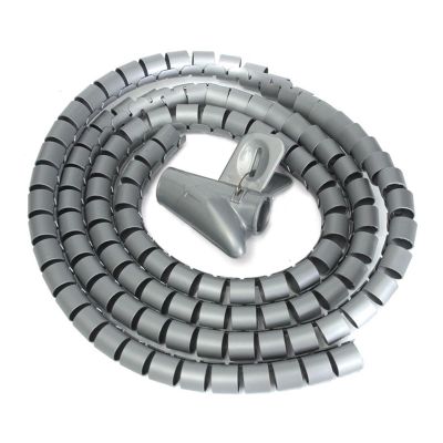 8mm 1M Line Organizer Pipe Protection Spiral Wrap Winding Cable Wire Protector Cover Tube Thickness: 0.6mm (Size : G 8MM)