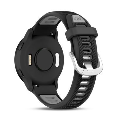 Bolesi 18mm Watch Bands Compatible with Garmin Venu 3S/2S/4 41mm/Vivoactive 4S/Vivomove 3S,Quick Release Soft Waterproof Replacement Strap for Garmin Forerunner 265S/255S/255S Music Men Women
