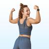 Amazfit Bip 5 Smart Watch 46mm, GPS, Amazon Alexa Built-in, Bluetooth Calling, 10-Day Battery, Heart-Rate & VO2 Max, Sleep Health Monitoring, AI Fitness Tracker App, for Android & iPhone, Pastel Pink view 2