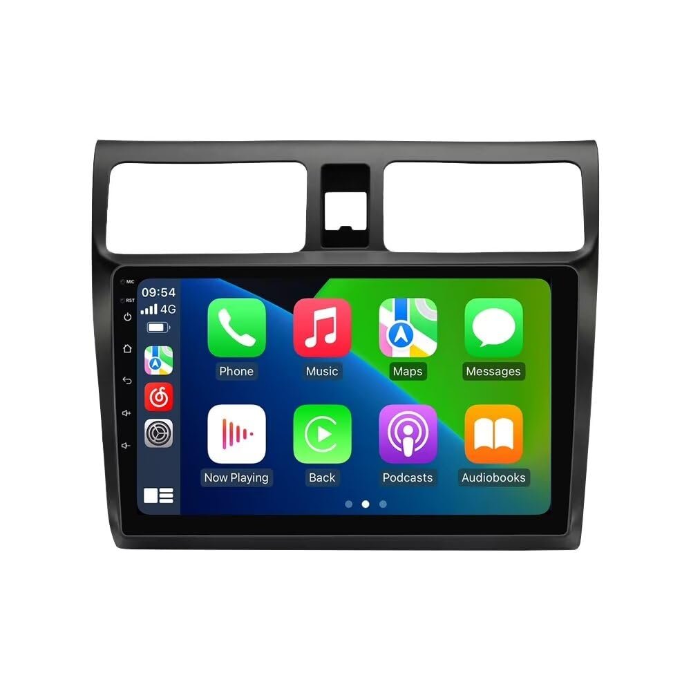Radio Stereo for Suzuki Swift 2005-2010,Biorunn 10.1 Inch Octa Core GPS Navi Wireless Wired Car-Play Android Auto IPS FM AM RDS DSP,8GB RAM 128GB ROM
