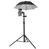 50CM SLR Camera Umbrella, Rainy Day Photography SLR Camera Umbrella Adjustable Rain and Sun Protection Outdoor (Black)Upgraded Version, More Flexible view 1