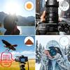 50CM SLR Camera Umbrella, Rainy Day Photography SLR Camera Umbrella Adjustable Rain and Sun Protection Outdoor (Black)Upgraded Version, More Flexible view 3