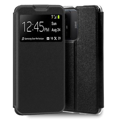 Cool Flip Cover for Xiaomi Redmi Note 12S Smooth Leatherette Black